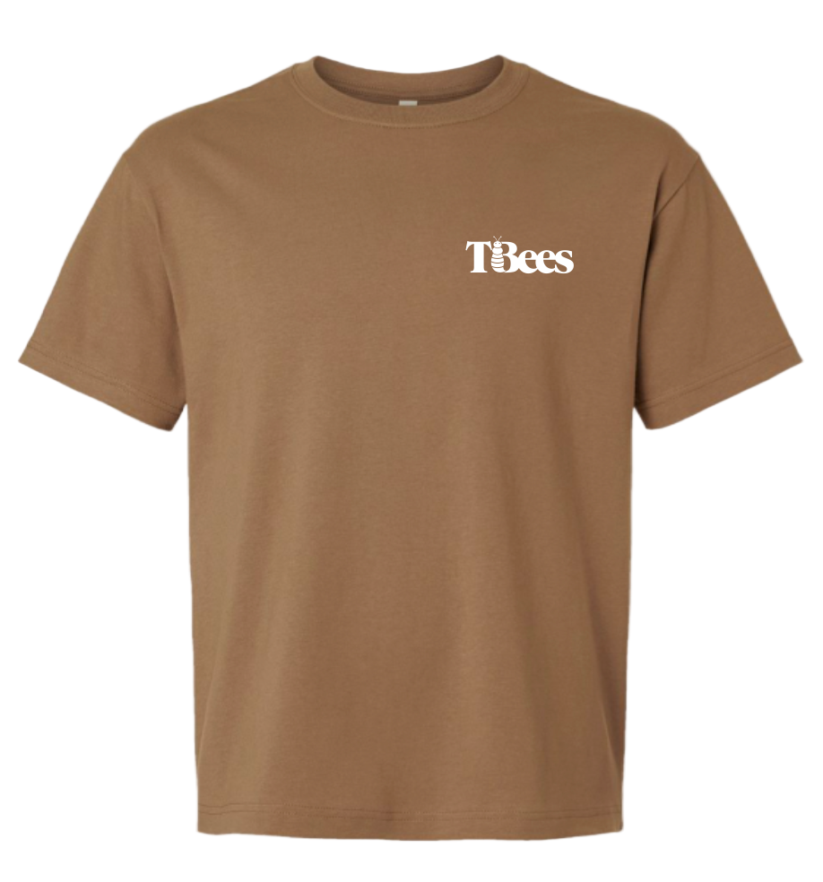 Virginia Tee - Adult - Vintage Brown/White