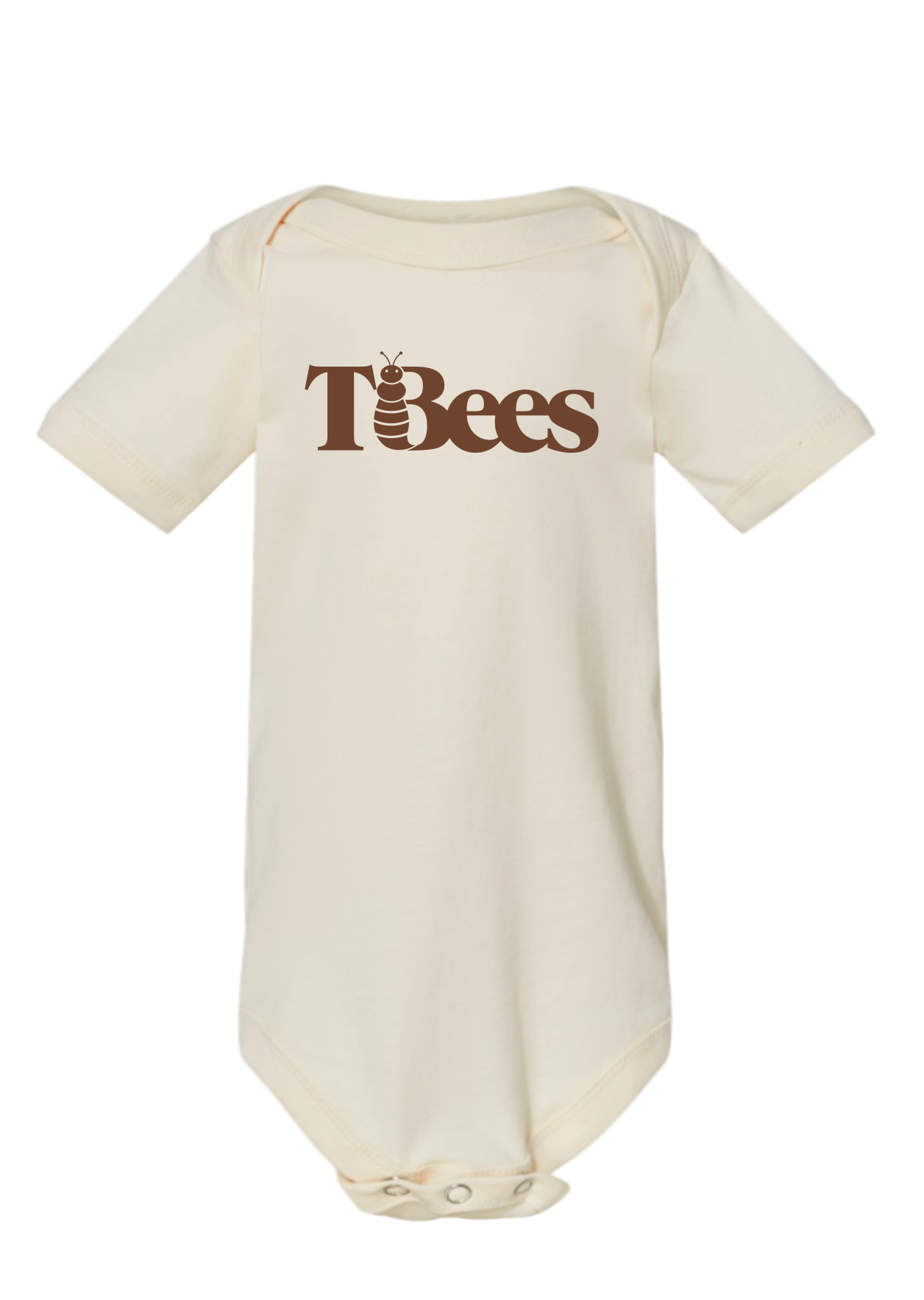 Logo Onesie - Infant - Vintage White/Brown