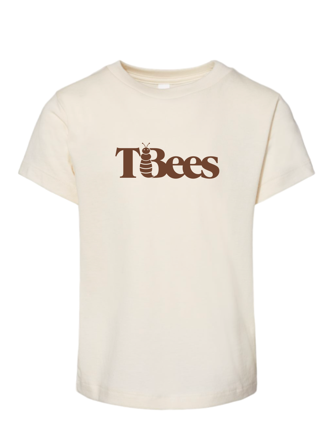 Logo Tee - Toddler - Vintage White/Brown