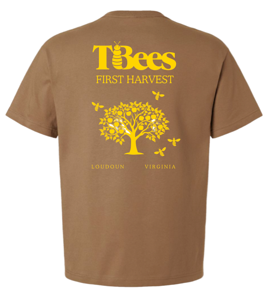 First Harvest Tee - Adult - Vintage Brown/Gold