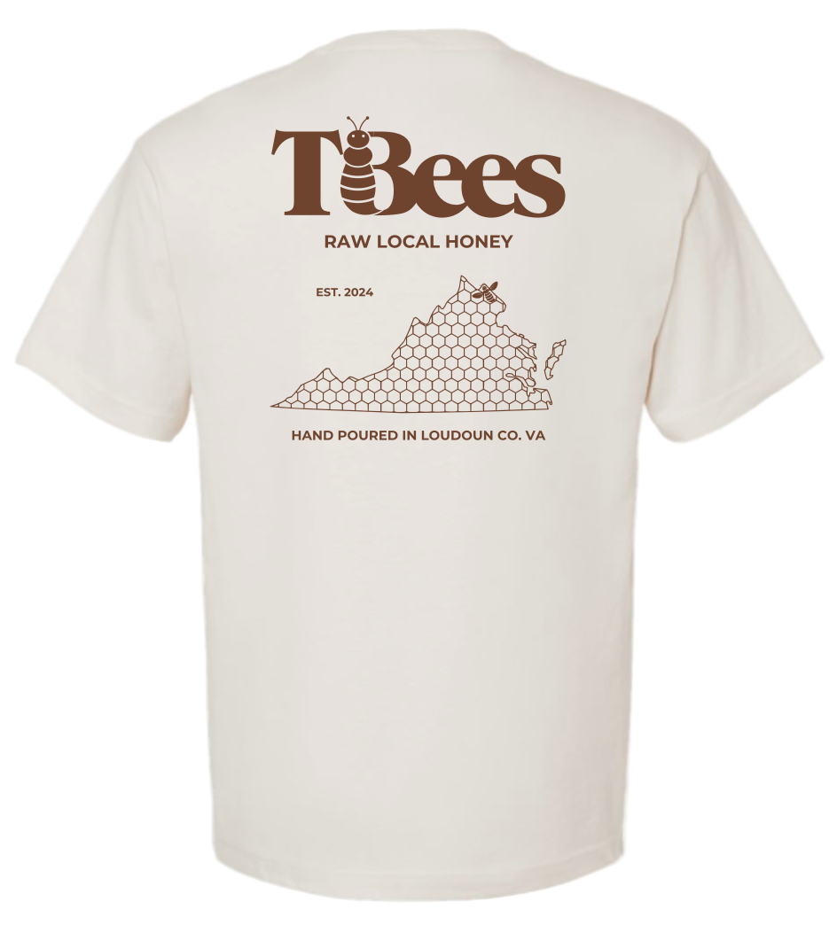 Virginia Tee - Adult - Vintage White/Brown